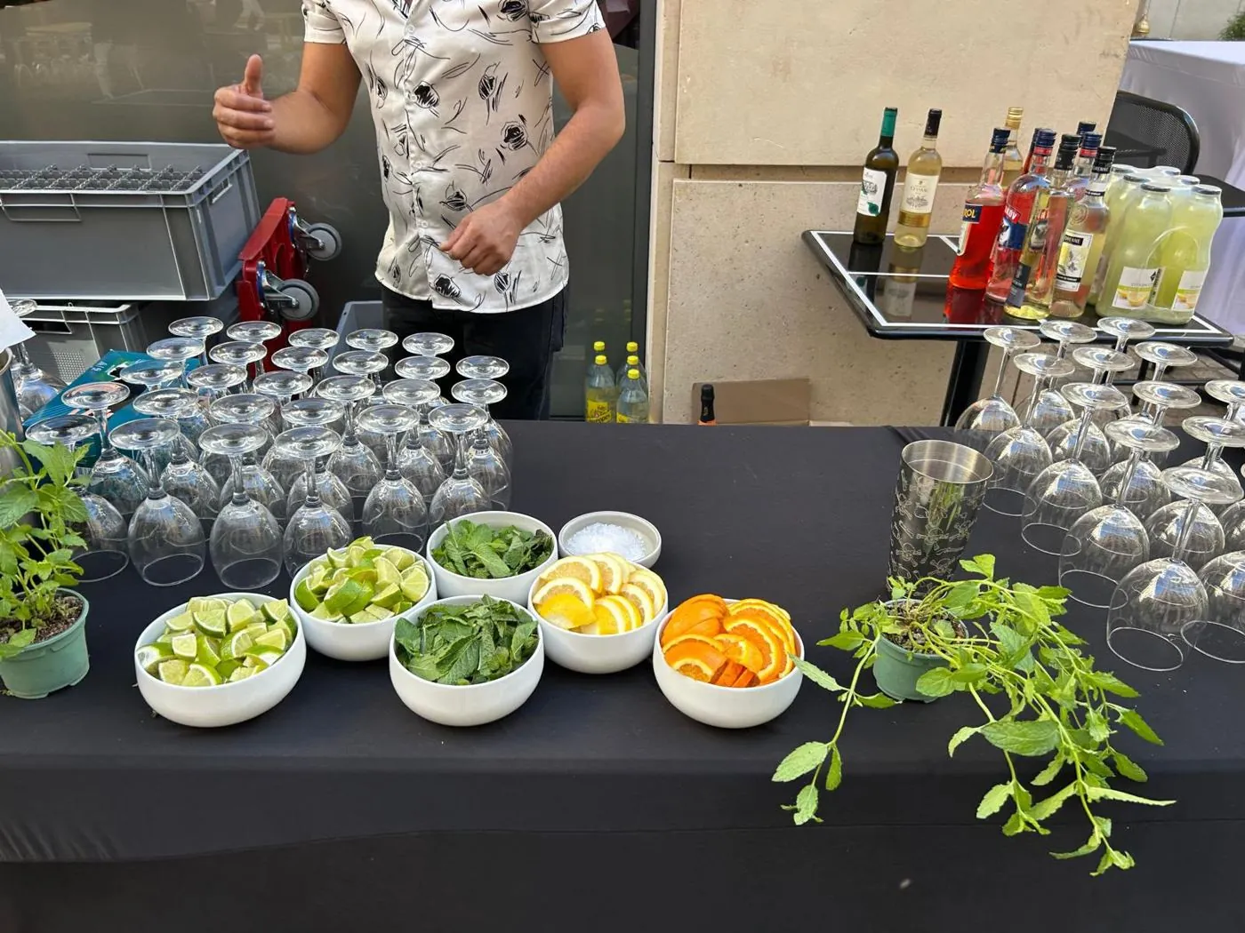 Organisation d'événements — réalisation LH Gourmet