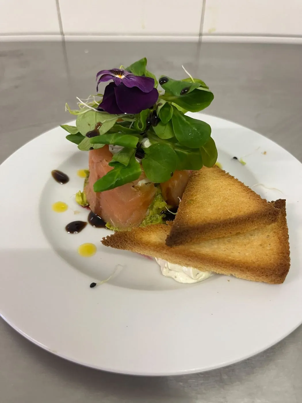 Service traiteur — réalisation LH Gourmet