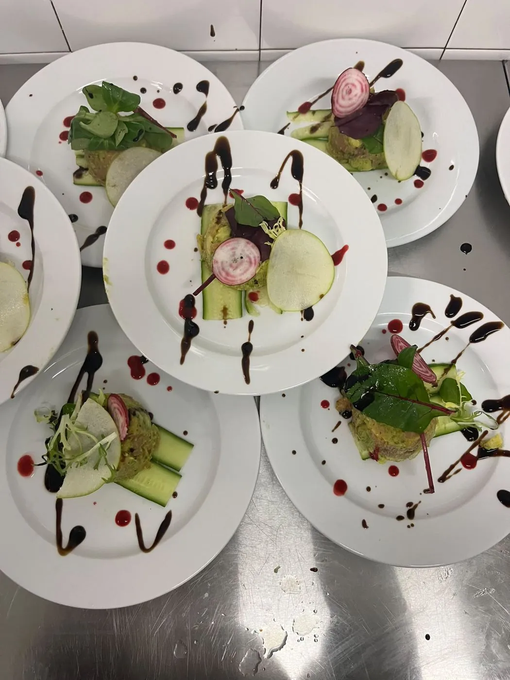 Service traiteur — réalisation LH Gourmet