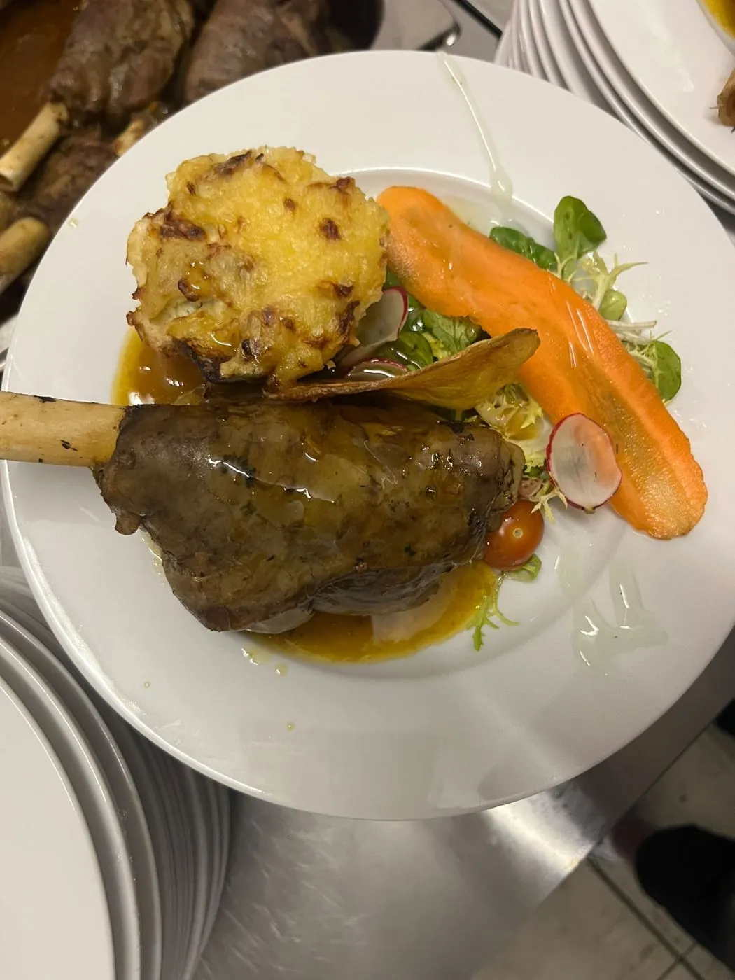 Service traiteur — réalisation LH Gourmet