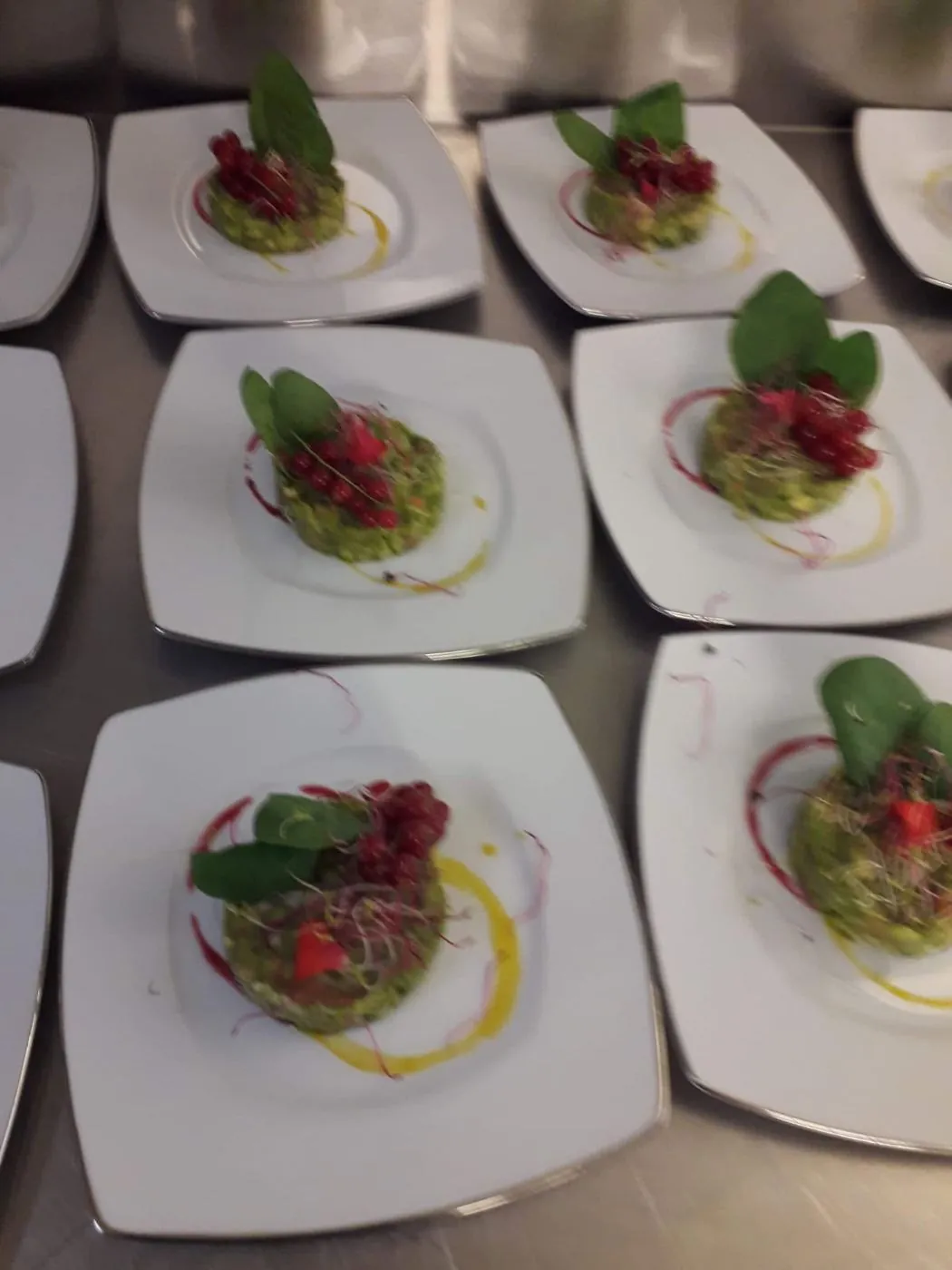 Service traiteur — réalisation LH Gourmet